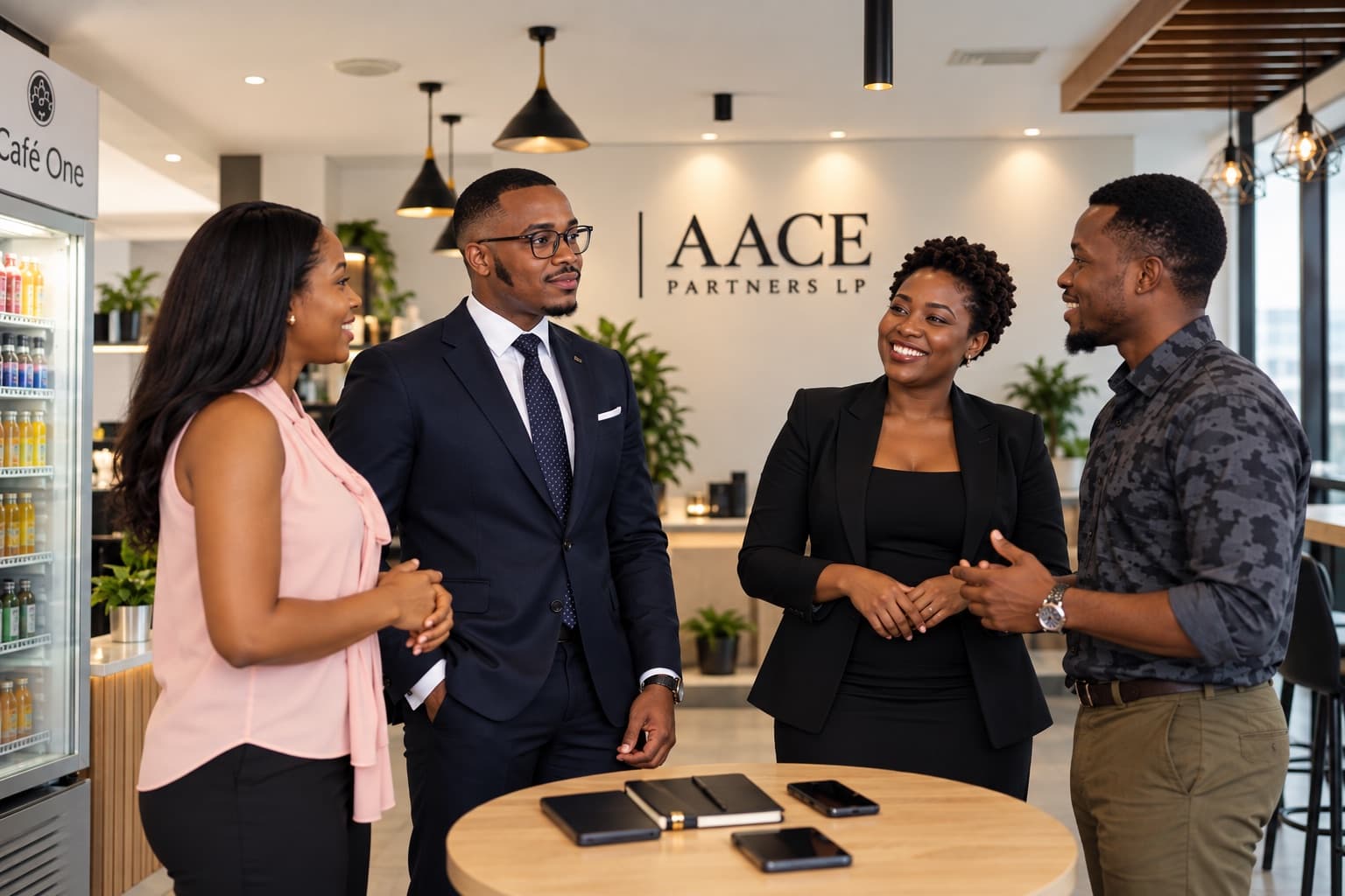 AACE Partners lawyers at the firm's office